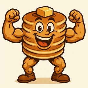 Healthy Pancake Stack
